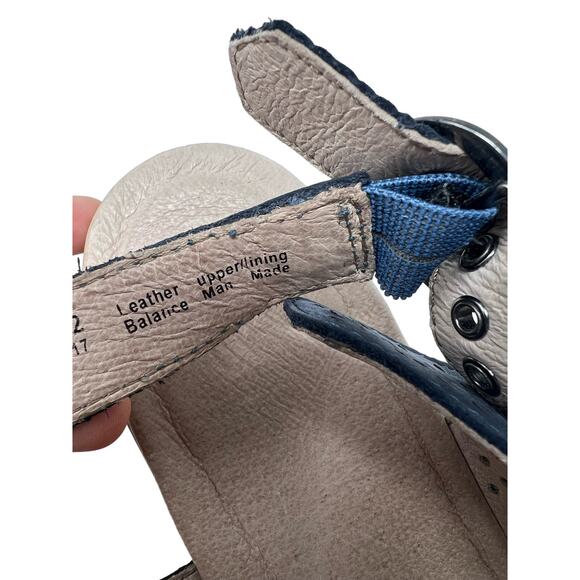 Dansko Jacinda Slingback Perforated Leather Sandals 42/11.5 - Picture 8 of 10